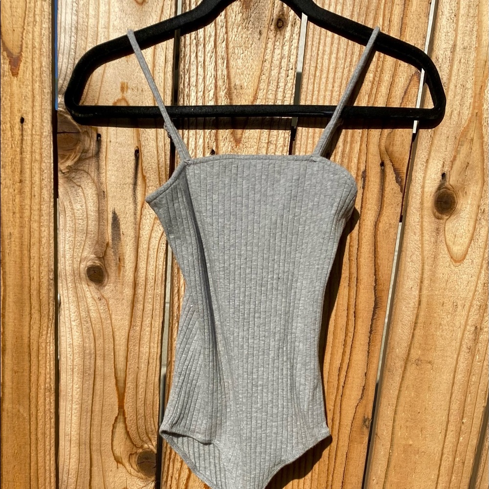 Ribbed body suit